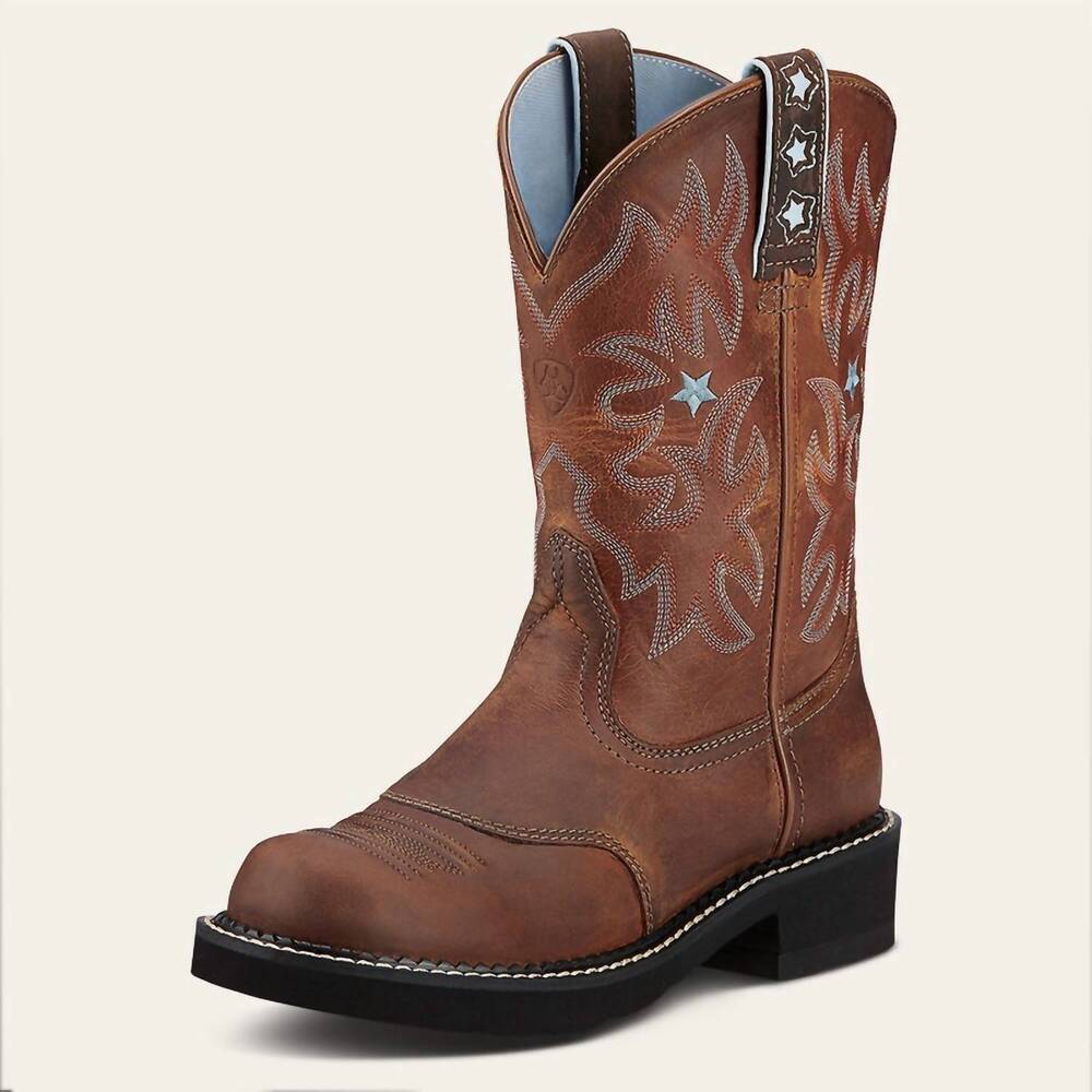 NEW ARIAT women's probaby boots in driftwood brown